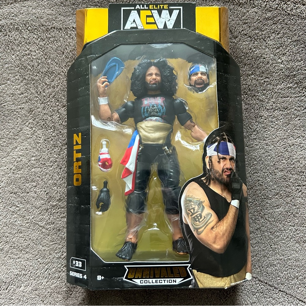 AEW Ortiz Figure